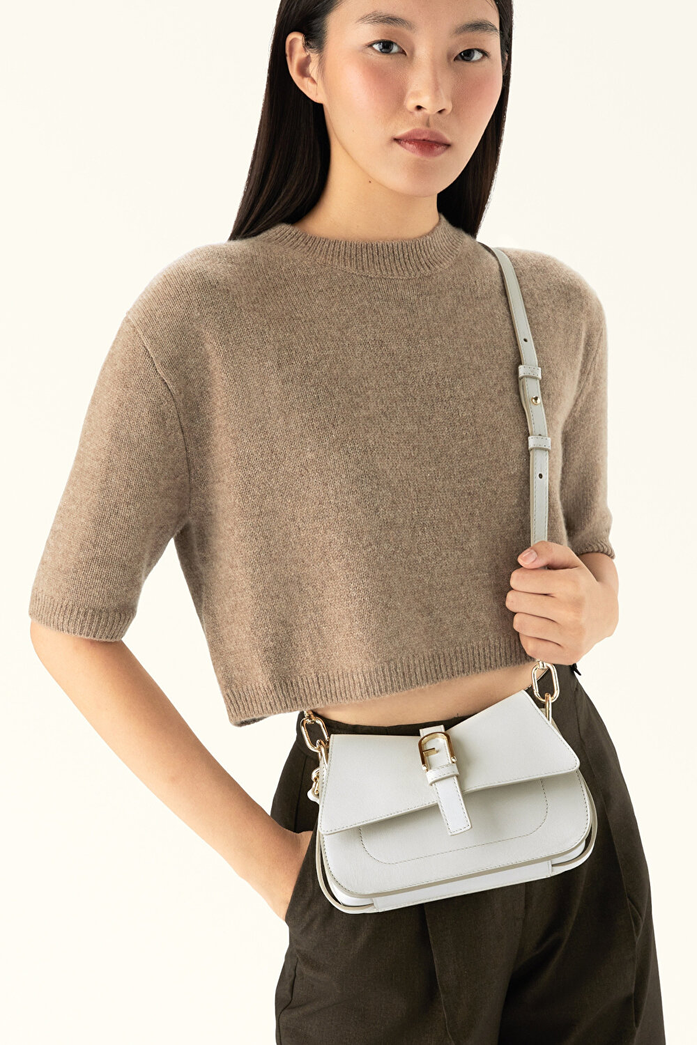 WB01032 FURLA FLOW MINI TOP HANDLE