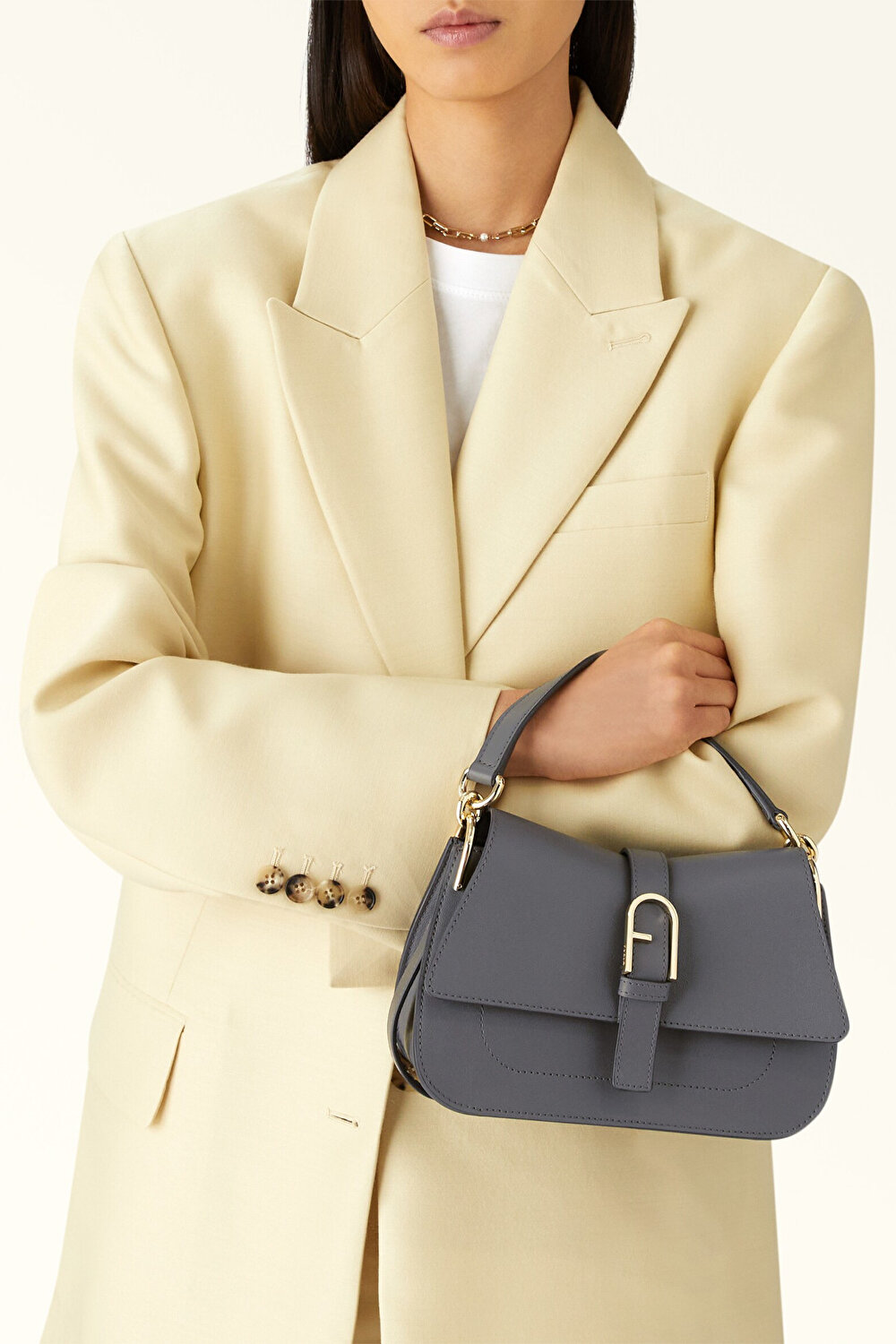 WB01032 FURLA FLOW MINI TOP HANDLE