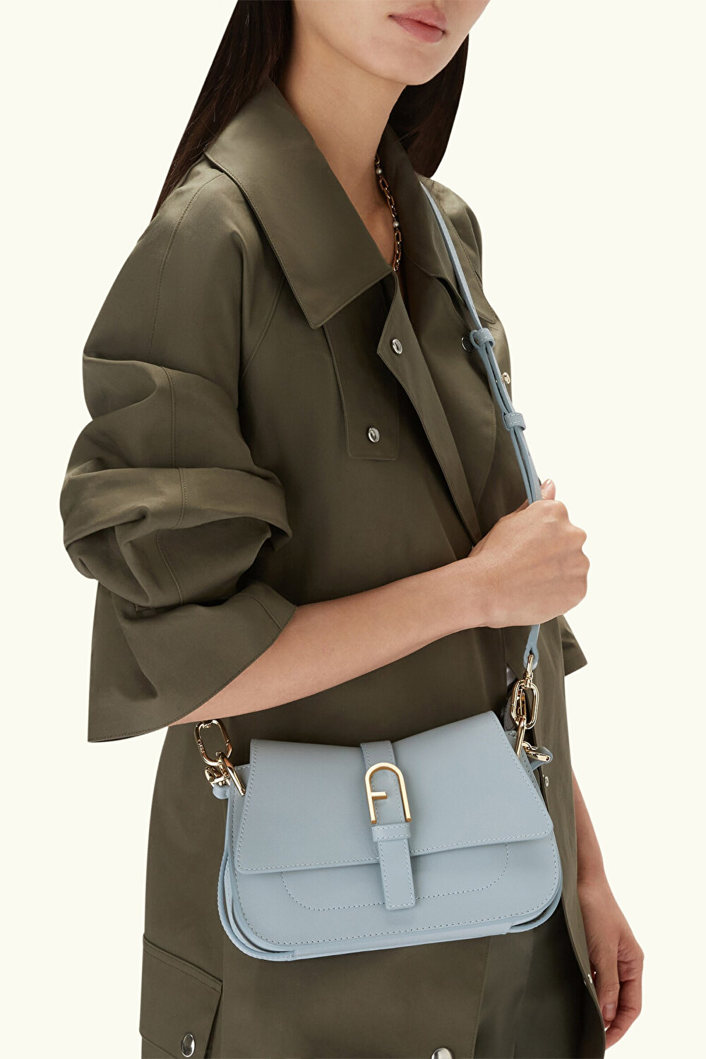 WB01032 FURLA FLOW MINI TOP HANDLE