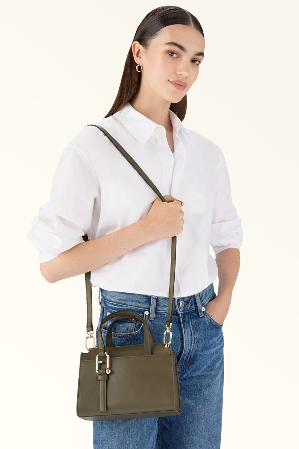 WB01337 FURLA NUVOLA S BOSTON BAG