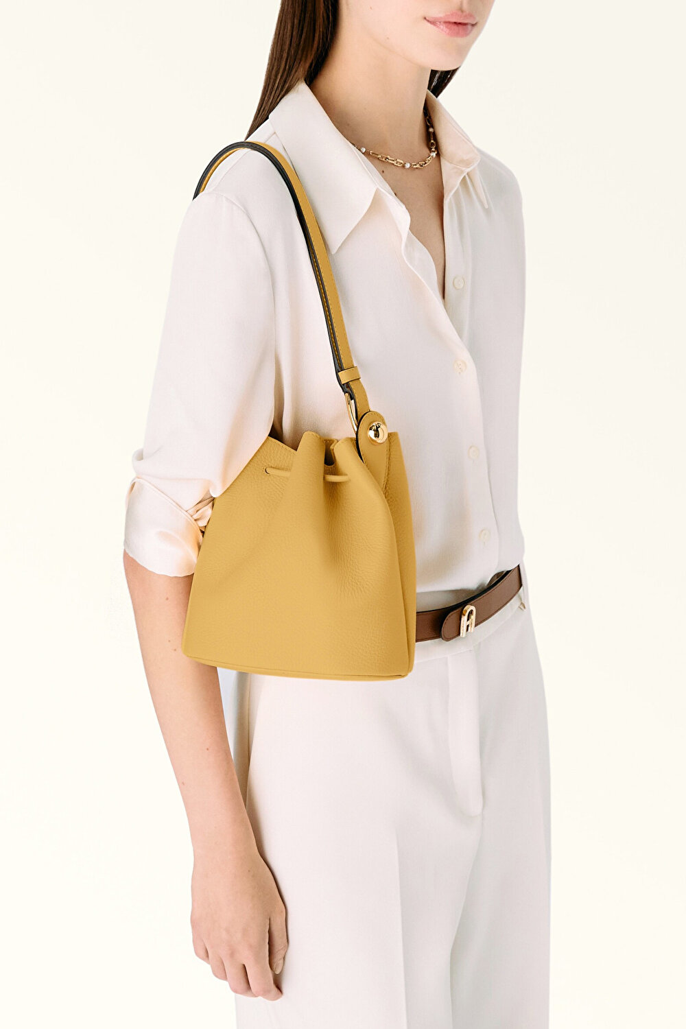 WB01514 FURLA SFERA MINI BUCKET BAG