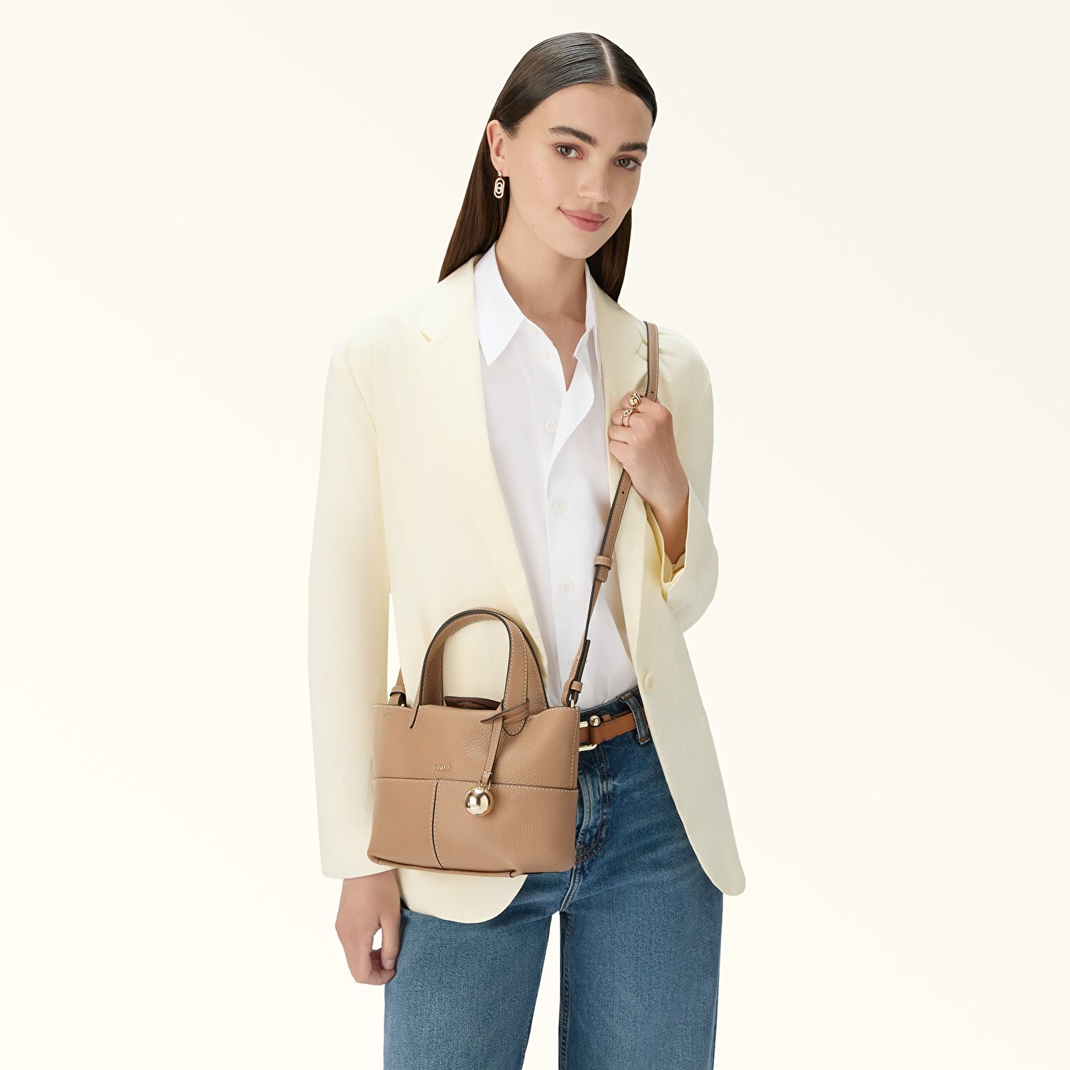 WB01825 FURLA PRIMROSE MINI TOTE W/FLA