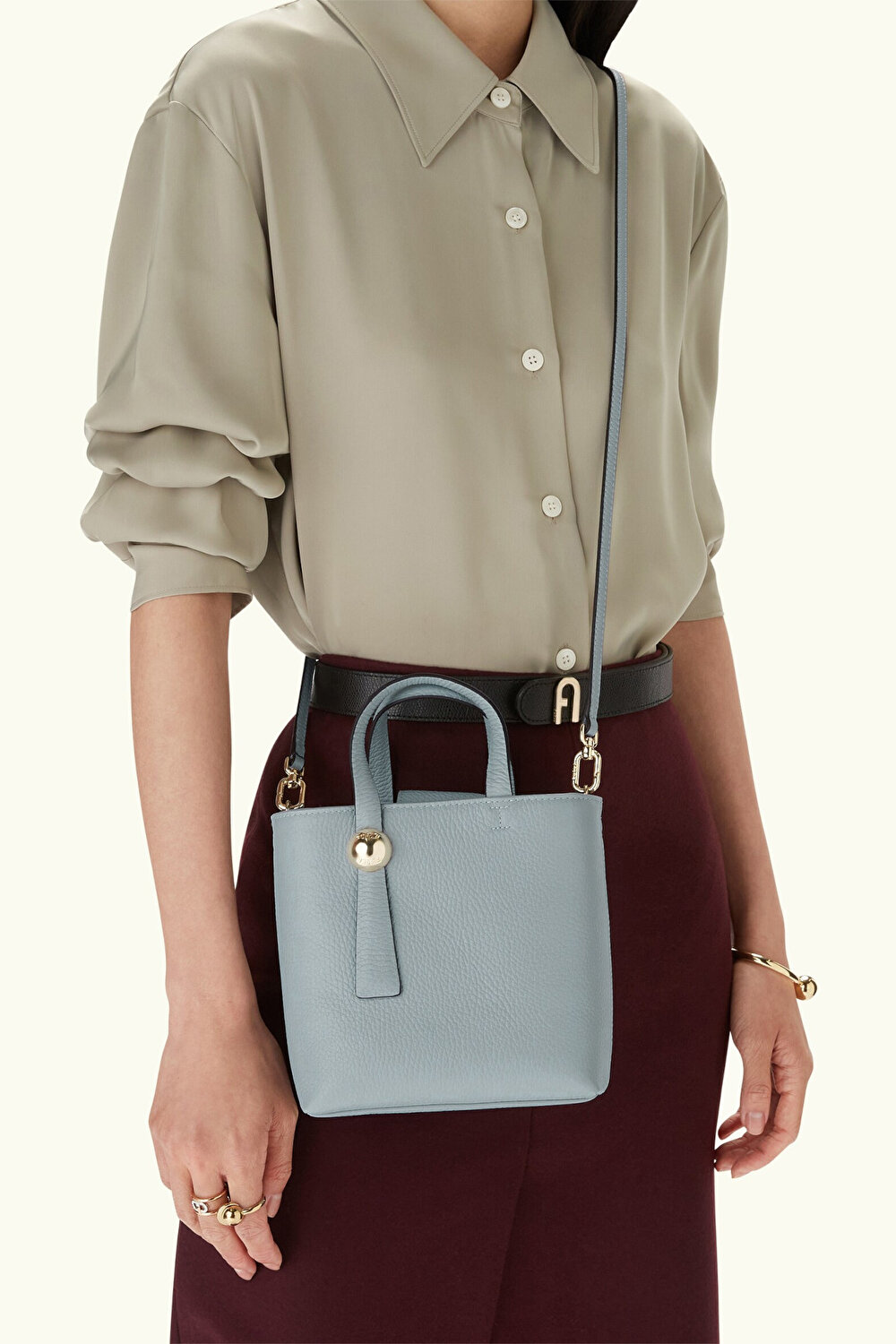 WE00666 FURLA SFERA VERTICAL CROSSBODY