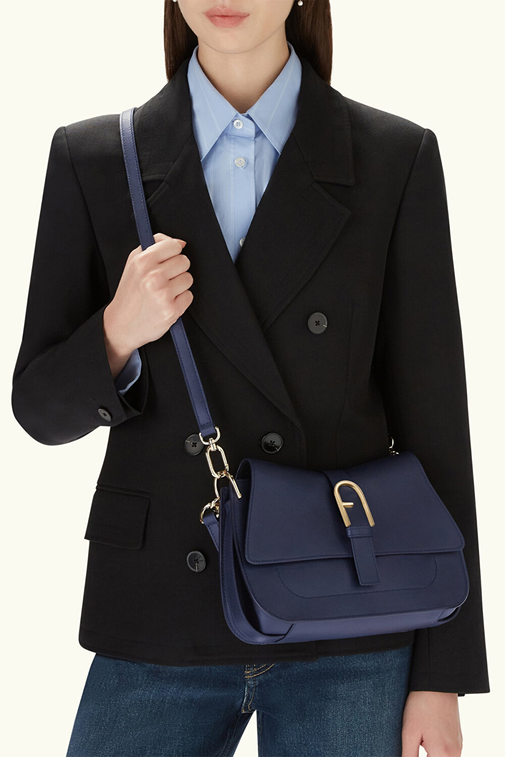 WB00996 FURLA FLOW M TOP HANDLE