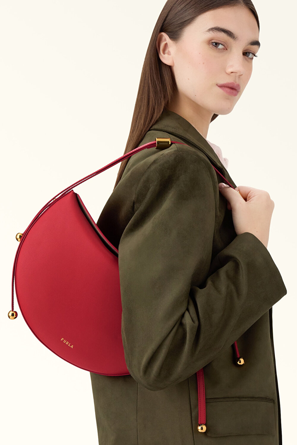 WB01868 FURLA MOONSTONE M SHOULDER BAG