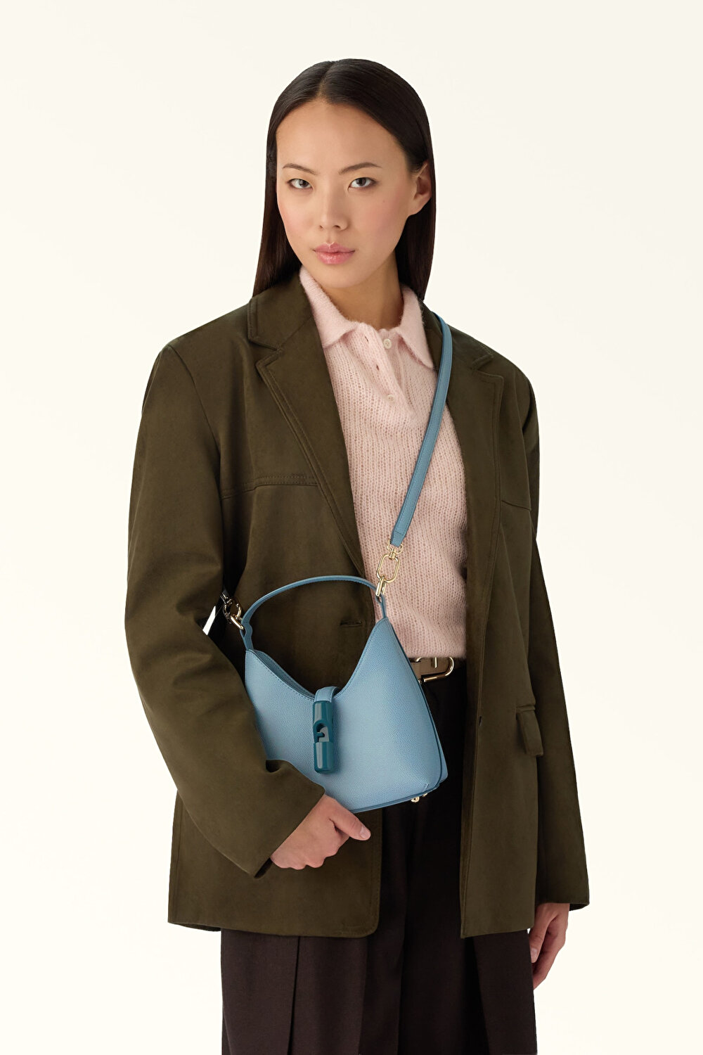 WE00876 FURLA IRIDE MINI HOBO W/STRAP