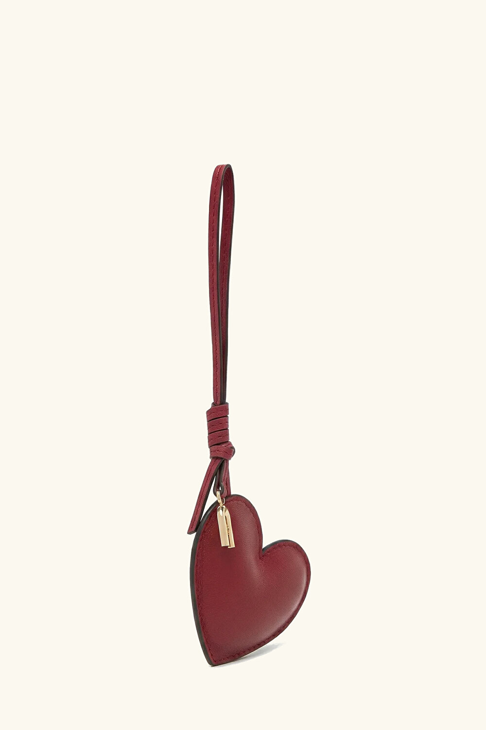 WK00553 ALLEGRA PADDED HEART CHARM