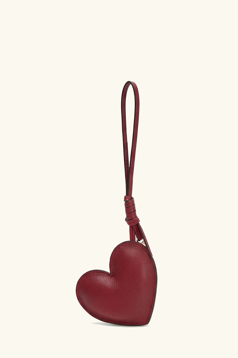 WK00553 ALLEGRA PADDED HEART CHARM