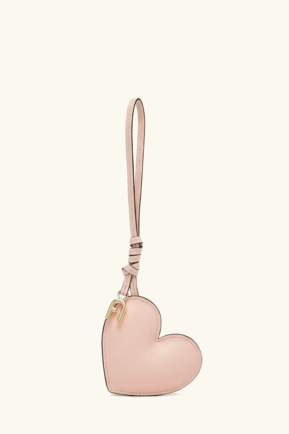 WK00553 ALLEGRA PADDED HEART CHARM