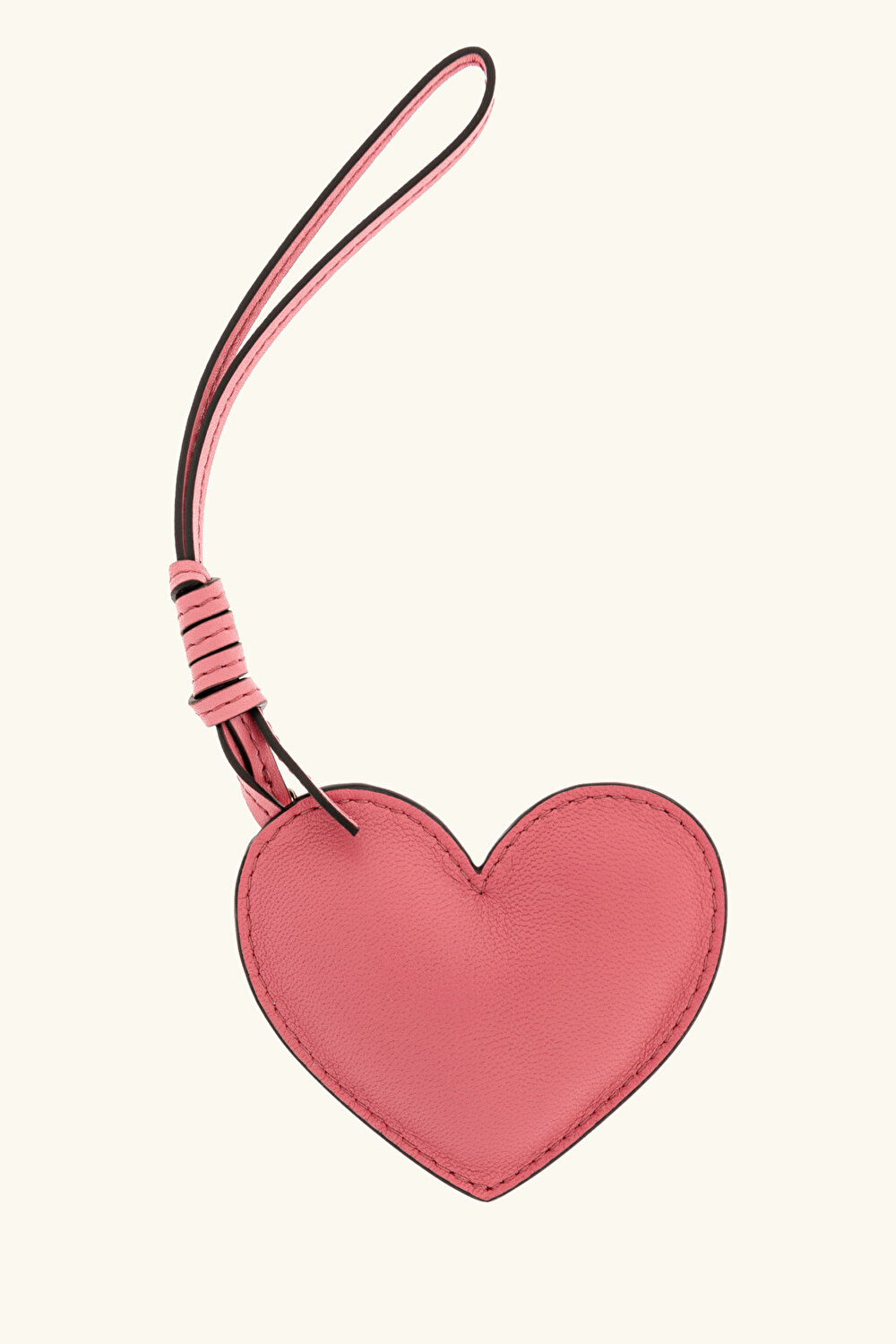 WK00553 ALLEGRA PADDED HEART CHARM