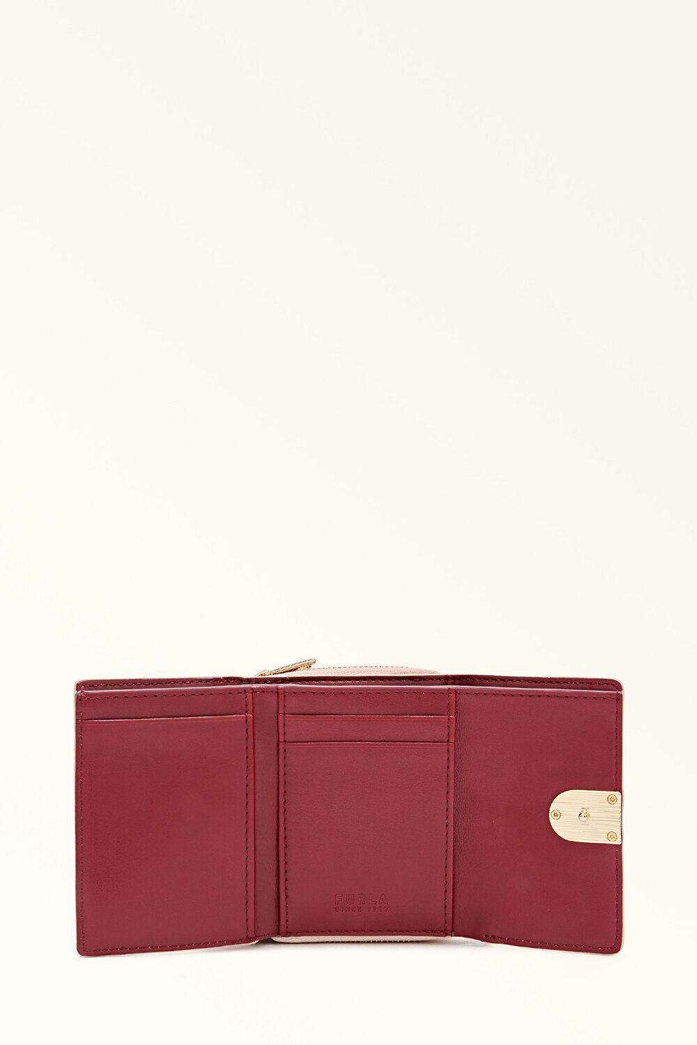 WP00590 FURLA IDEA TRIFOLD W/ZIPPED PO