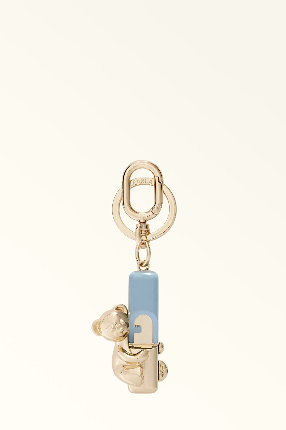 WR00866 FURLA IRIDE KEYRING BEAR HUG