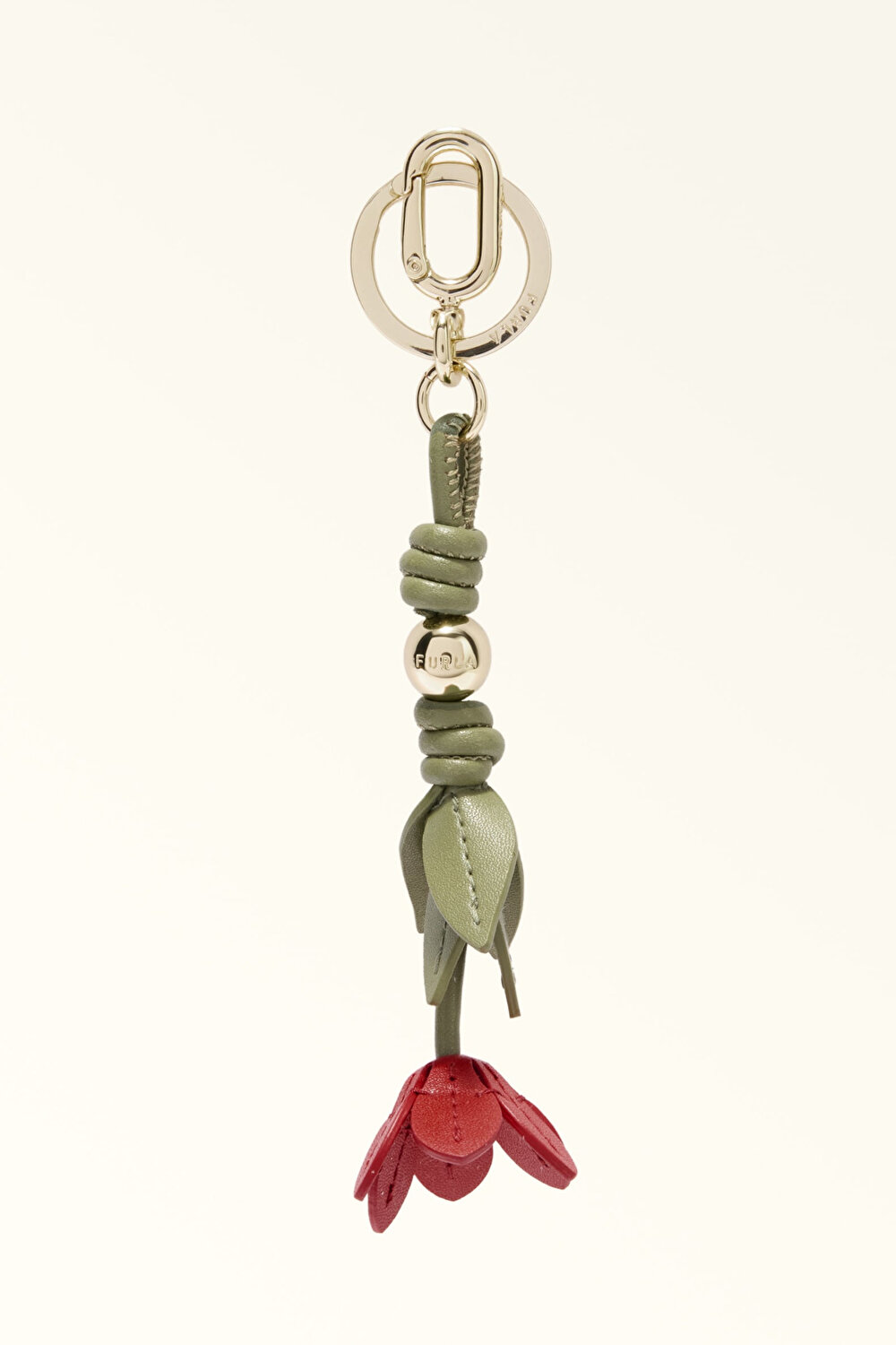 WR00893 ALLEGRA POPPY KEYRING