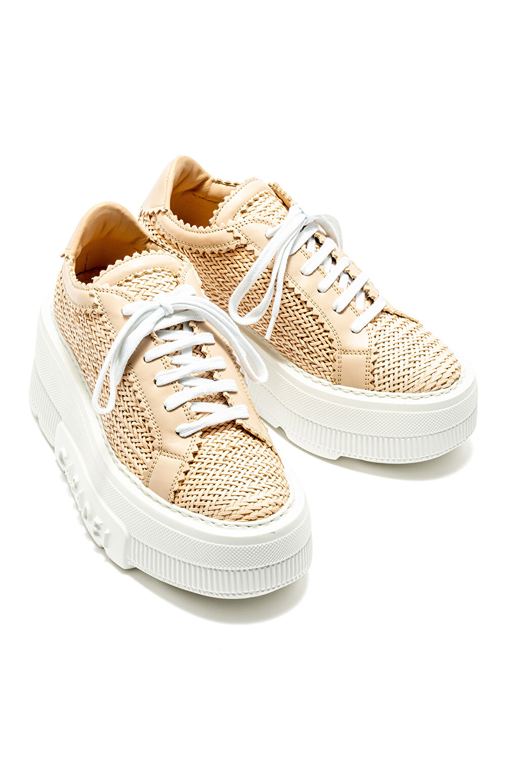 2X896U0701HANOI3301 CASADEI KADIN PLATFORM SNEAKER