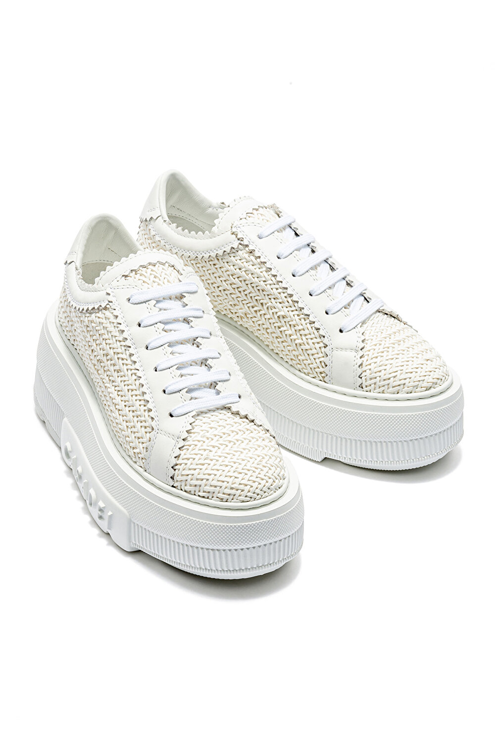 2X896U0701HANOI9999 CASADEI KADIN PLATFORM SNEAKER