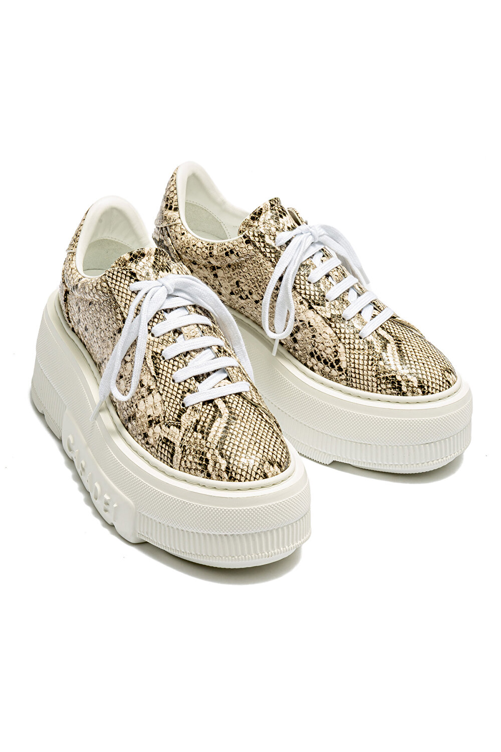 2X894U0701BASIL9500 CASADEI KADIN Platform Sneaker