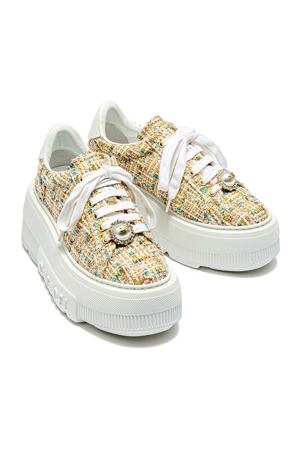 2X104B0701C2980B341 CASADEI KADIN PLATFORM SNEAKER