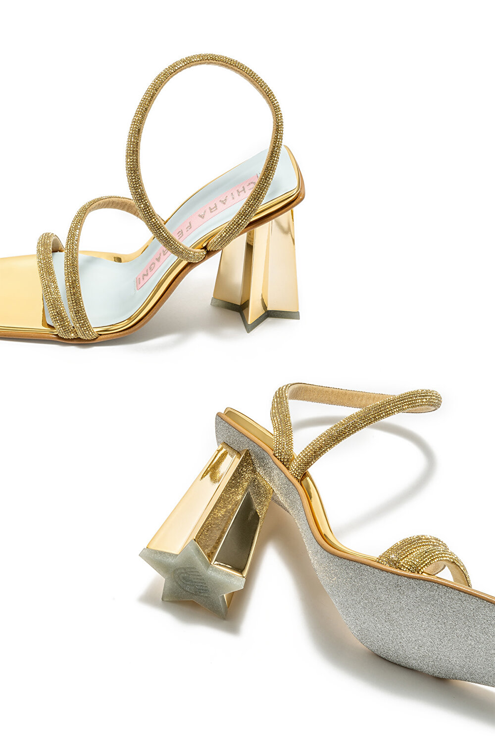CF3136 CHIARA FERRAGNI KADIN TOPUKLU SANDALET