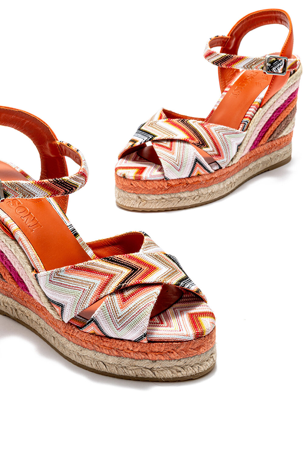 CARMEN MISSONI KADIN TOPUKLU SANDALET