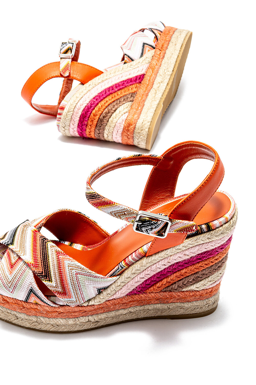 CARMEN MISSONI KADIN TOPUKLU SANDALET
