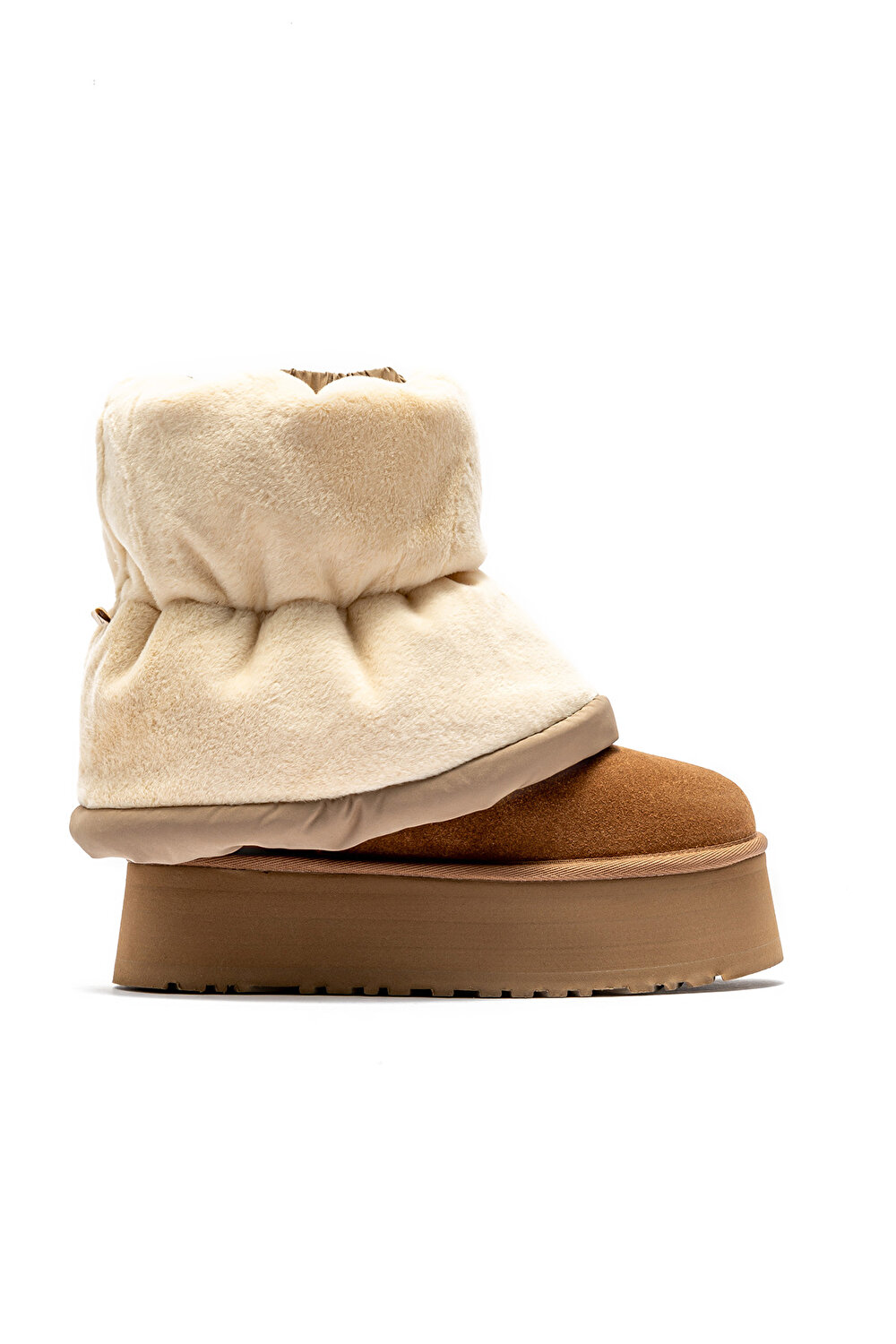 1158275 CLASSIC MINI DIPPER PUFFER UGG KADIN PLATFORM BOT
