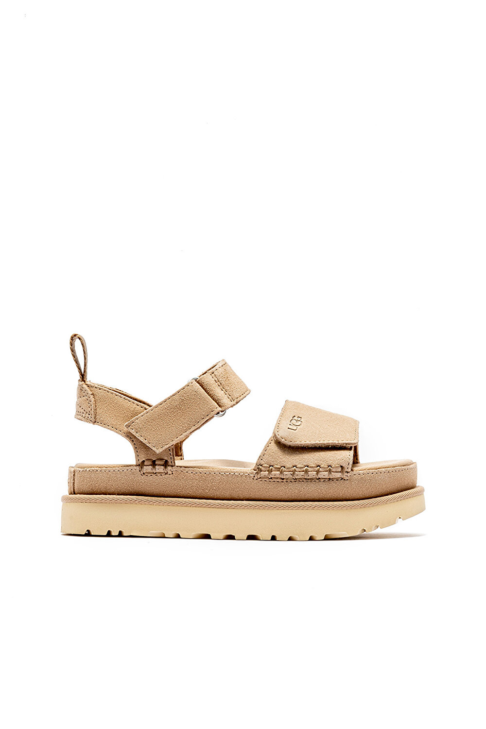 1136783 GOLDENSTAR UGG KADIN PLATFORM SANDALET