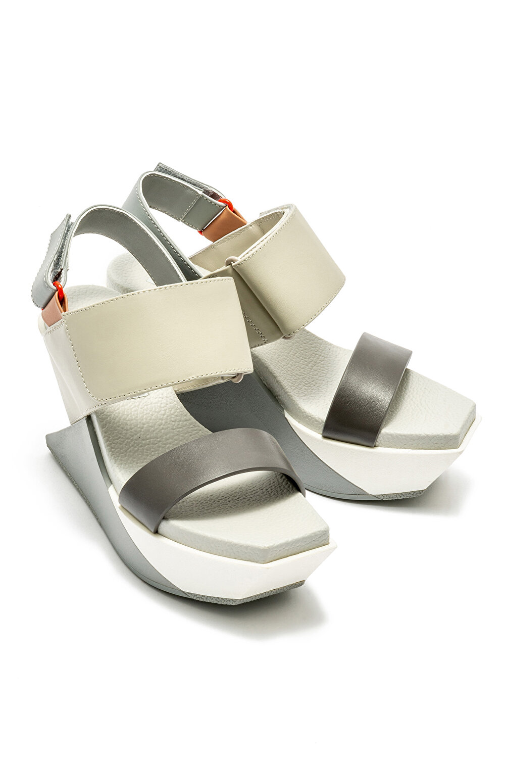 DELTA WEDGE UNITED NUDE KADIN TOPUKLU SANDALET