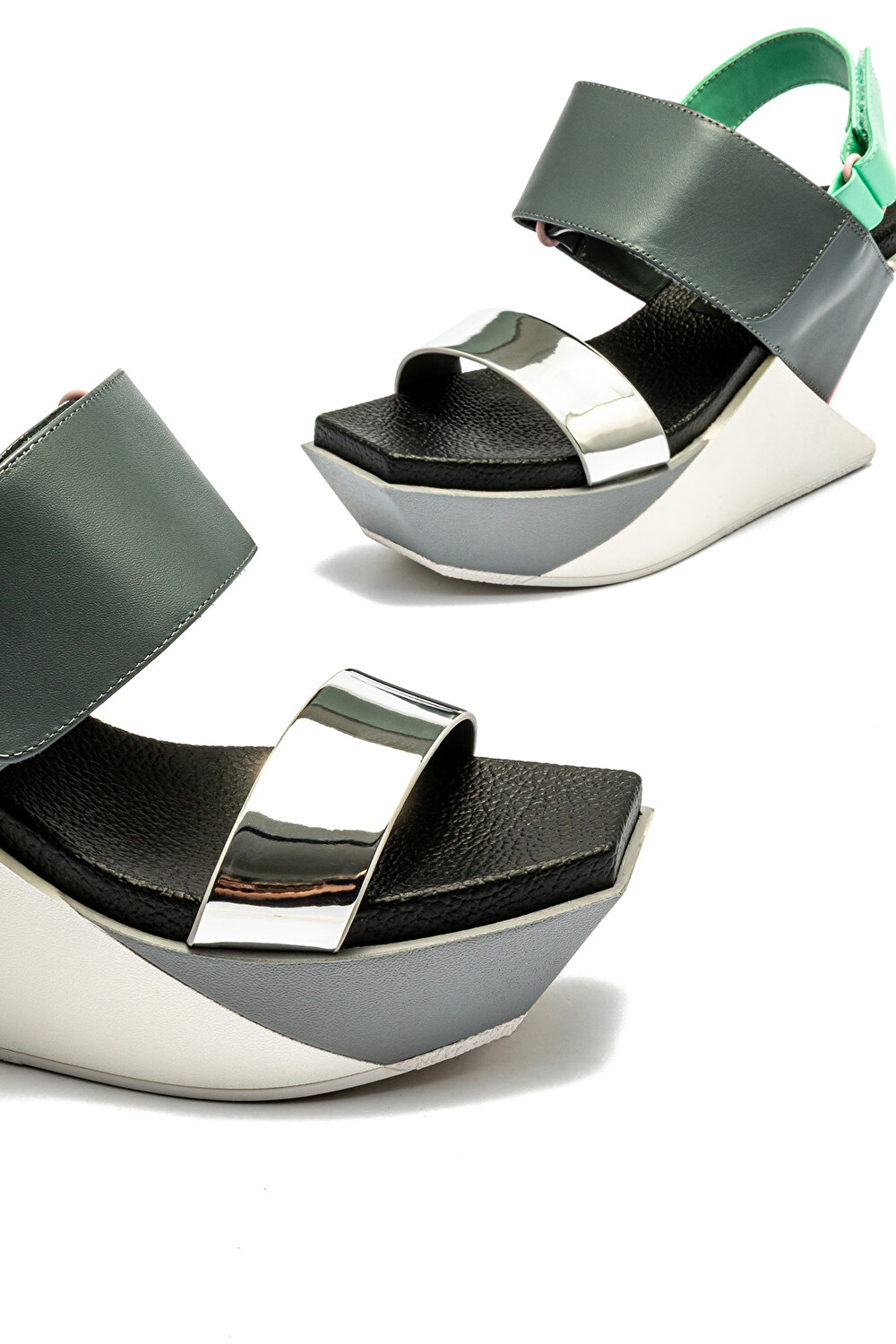 DELTA WEDGE SANDAL UNITED NUDE KADIN TOPUKLU SANDALET