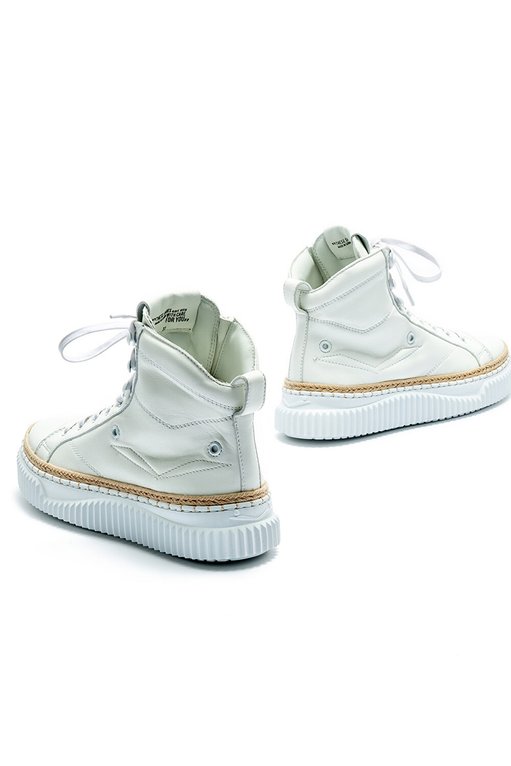 MAIORCA HIGH VOILE BLANCHE KADIN SNEAKER