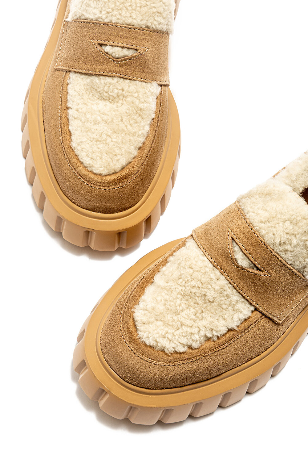 GRENELLE MOK FUR VOILE BLANCHE KADIN LOAFER