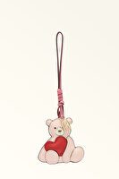 WK00545 ALLEGRA PUFFY BEAR CHARM HEART