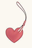 WK00553 ALLEGRA PADDED HEART CHARM