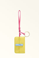 WK00557 FURLA IRIDE BAG CHARM W/MIRROR