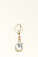 WR00829 FURLA CRYSTAL KEYRING BUTTERFL
