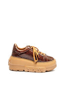 2X894U0701BASIL2608 CASADEI KADIN Platform Sneaker