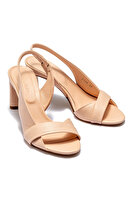 12128 DEL CARLO KADIN TOPUKLU SANDALET