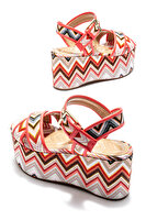 JULIA MISSONI KADIN PLATFORM SANDALET