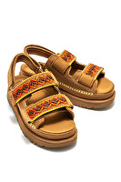 1139892 GOLDENSTAR HERITAGE BRAID UGG KADIN SANDALET