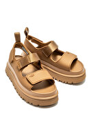 1152685 GOLDENGLOW UGG KADIN PLATFORM SANDALET