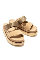 1167399 GOLDENSTAR GLIDE UGG KADIN PLATFORM SANDALET