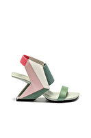 LOOP 3D HI UNITED NUDE KADIN TOPUKLU SANDALET
