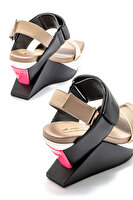 DELTA WEDGE SANDAL UNITED NUDE KADIN TOPUKLU SANDALET