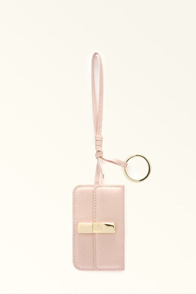 WK00557 FURLA IRIDE BAG CHARM W/MIRROR